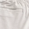 Pantalones holgados de mezcla de lino