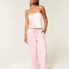 Pantalones holgados de talle bajo