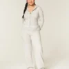 Pantalones rectos con vuelta de punto de Gilly Hicks