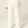 Pantalones rectos con vuelta de punto de Gilly Hicks