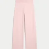 Pantalones rectos con vuelta de punto de Gilly Hicks