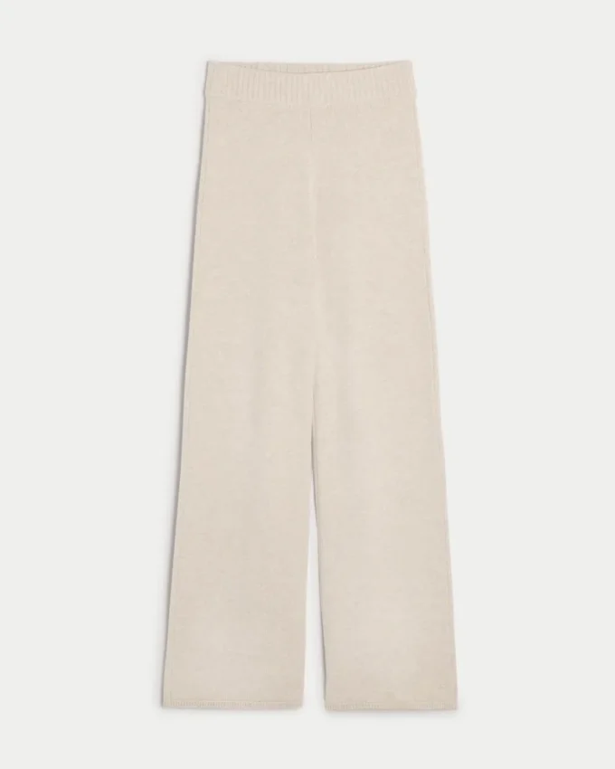 Pantalones rectos de punto de Gilly Hicks