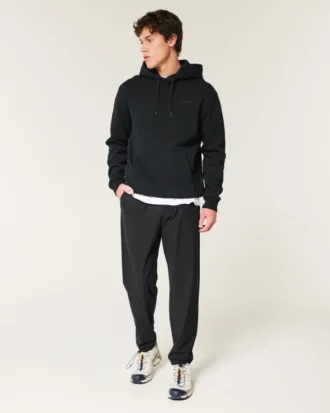 Pantalones relajados con corte cónico para todo el día