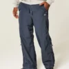 Pantalones superanchos de nailon