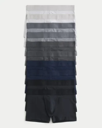 Paquete de 10 calzoncillos bóxer de longitud clásica
