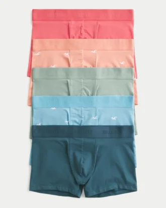 Paquete de 5 calzoncillos bóxer de longitud clásica