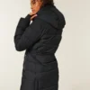 Parka acolchada con forro de piel sintética