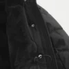 Parka acolchada con forro de piel sintética