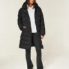 Parka acolchada larga