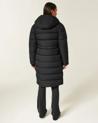 Parka acolchada larga