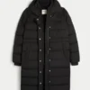 Parka acolchada larga