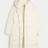 Parka acolchada larga