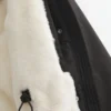Parka con forro de piel sintética