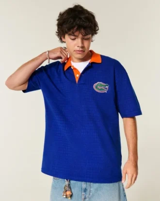Polo con estampado de los Gators de la Universidad de Florida