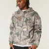 Sudadera con capucha Boxy Camo