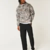 Sudadera con capucha Boxy Camo