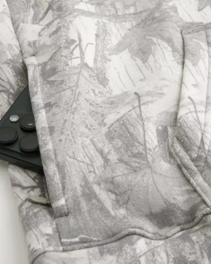 Sudadera con capucha Boxy Camo