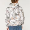 Sudadera con capucha Boxy Camo
