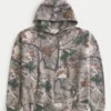 Sudadera con capucha Boxy Camo