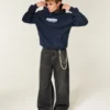 Sudadera con capucha Boxy Glacier Montana Graphic