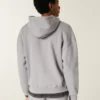 Sudadera con capucha, cremallera y estampado de dos serpientes