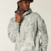 Sudadera con capucha cuadrada