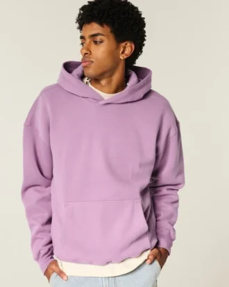 Sudadera con capucha cuadrada