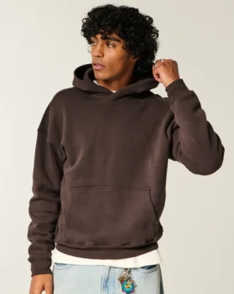 Sudadera con capucha cuadrada