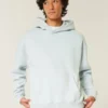 Sudadera con capucha cuadrada