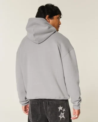 Sudadera con capucha cuadrada