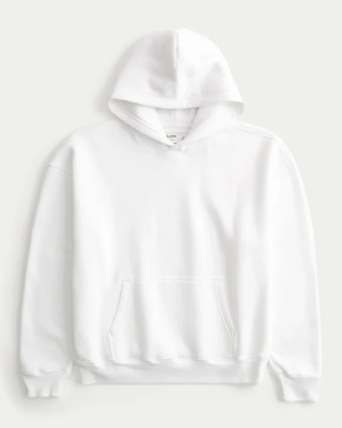 Sudadera con capucha cuadrada