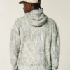 Sudadera con capucha cuadrada
