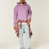 Sudadera con capucha cuadrada