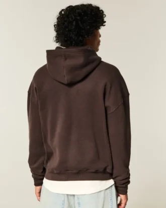 Sudadera con capucha cuadrada