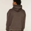 Sudadera con capucha cuadrada