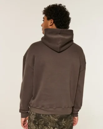 Sudadera con capucha cuadrada