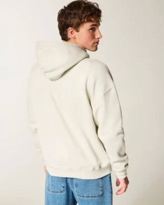 Sudadera con capucha cuadrada