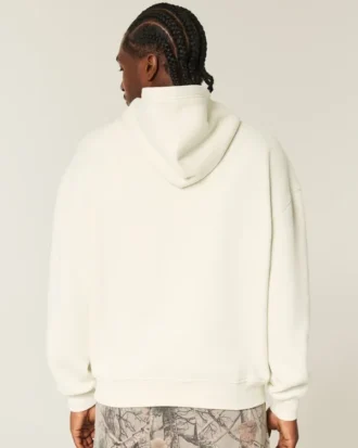 Sudadera con capucha cuadrada