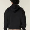 Sudadera con capucha cuadrada