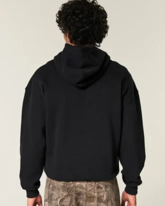 Sudadera con capucha cuadrada