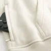 Sudadera con capucha cuadrada