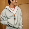 Sudadera con capucha, forro térmico y cremallera