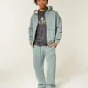 Sudadera con capucha, forro térmico y cremallera