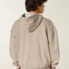Sudadera con capucha, forro térmico y cremallera