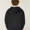 Sudadera con capucha, forro térmico y cremallera