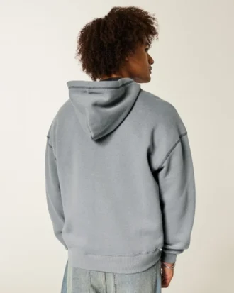 Sudadera con capucha, forro térmico y cremallera