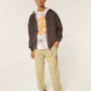 Sudadera con capucha, forro térmico y cremallera Sudadera con capucha, forro térmico y cremallera