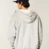 Sudadera con capucha, forro térmico y cremallera