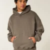 Sudadera con capucha holgada