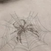 Sudadera con capucha holgada y estampado de araña